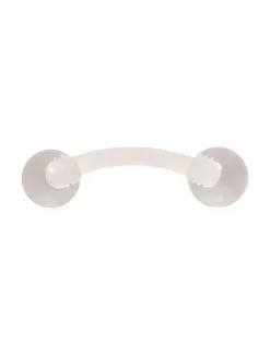 14G Bioplast Curved Barbell Retainer