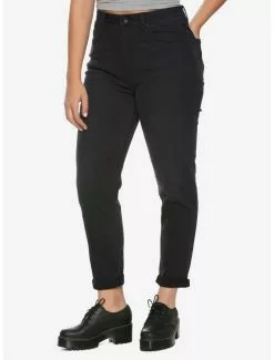 HTDENIM HT Denim Black Wash Mom Jeans