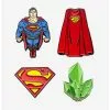 DC Comics Superman Enamel Pin Set -Hoodies And Sweaters Shop 12381852 hi