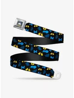 BUCKLEDOWN Disney Donald Duck Elements Scattered Seatbelt Belt