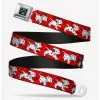 BUCKLEDOWN Disney 101 Dalmatians Running Seatbelt Belt -Hoodies And Sweaters Shop 12790306 hi