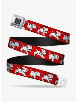 BUCKLEDOWN Disney 101 Dalmatians Running Seatbelt Belt