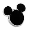 Disney Mickey Mouse Black Silhouette Lapel Pin -Hoodies And Sweaters Shop 12990419 hi
