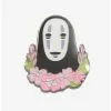 Studio Ghibli Spirited Away No-Face Floral Enamel Pin -Hoodies And Sweaters Shop 13180919 hi