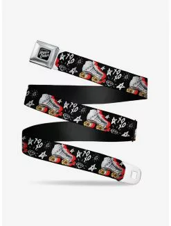 BUCKLEDOWN DC Comics Birds Of Prey Roller Skate Seatbelt Belt