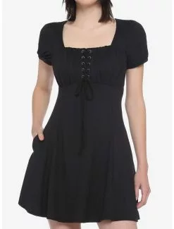 Black Empire Dress