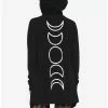 Moon Phase Girls Hooded Cardigan -Hoodies And Sweaters Shop 15501211 hi
