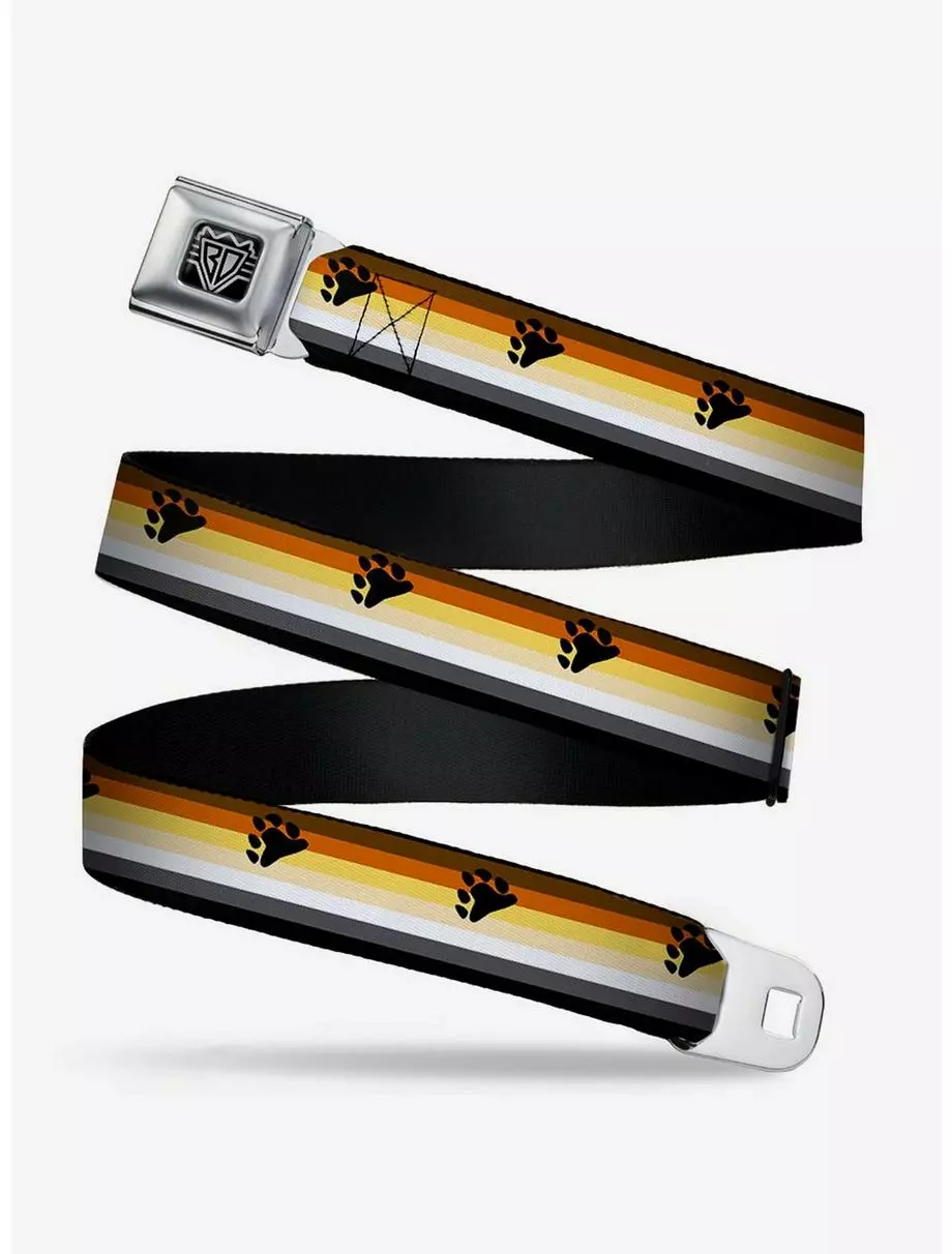 BUCKLEDOWN Bear Flag Seatbelt Belt 3 BUCKLEDOWN Bear Flag Seatbelt Belt