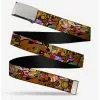 BUCKLEDOWN Scooby Doo Snacks Print Clamp Belt -Hoodies And Sweaters Shop 15654563 hi