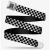 BUCKLEDOWN Distressed Checker Print Seatbelt Belt -Hoodies And Sweaters Shop 16091532 hi