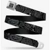 BUCKLEDOWN Bandana Skull Print Seatbelt Belt Black Silver 1 BUCKLEDOWN Bandana Skull Print Seatbelt Belt Black Silver -Hoodies And Sweaters Shop 16155410 hi