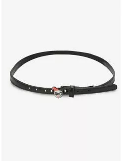 BUCKLEDOWN DC Comics Harley Quinn Winking Face Belt -Hoodies And Sweaters Shop 16917650 av1