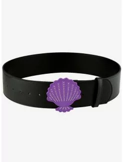 BUCKLEDOWN Disney The Little Mermaid Ariel Seashell With Gems