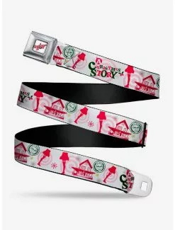 BUCKLEDOWN A Christmas Story Icons Seatbelt Belt