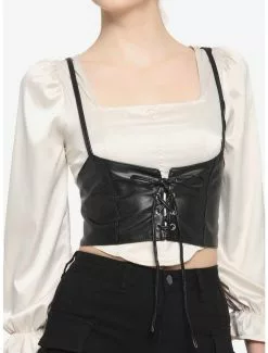 Black Underbust Corset