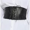 Black Lace-Up Underbust Corset -Hoodies And Sweaters Shop 17227613 hi