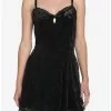 Black Velvet Slip Dress -Hoodies And Sweaters Shop 17236199 hi