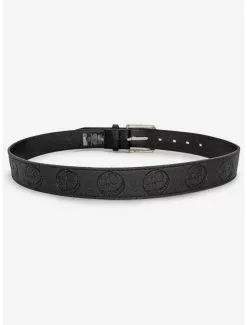 BUCKLEDOWN Disney The Nightmare Before Christmas Jack Embossed Vegan Leather Belt