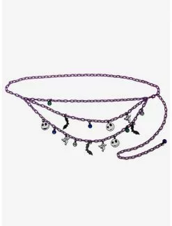 BUCKLEDOWN Disney The Nightmare Before Christmas Chain Belt With Charms