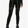 Black Garter O-Ring Pants -Hoodies And Sweaters Shop 18333458 hi