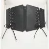 Black Double Lace-Up Corset -Hoodies And Sweaters Shop 18535320 hi
