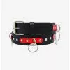 Black & Red Bondage Belt -Hoodies And Sweaters Shop 18536718 hi