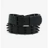 Black Spiked Belt