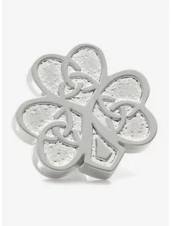 Celtic Knot Shamrock Lapel Pin