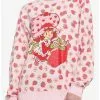 Strawberry Shortcake Flowers & Strawberries Girls Sweatshirt -Hoodies And Sweaters Shop 18832256 hi