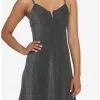Black Sparkle Bustier Dress -Hoodies And Sweaters Shop 18874437 hi