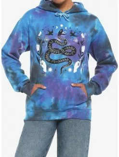 Dark Magic Tie-Dye Girls Hoodie