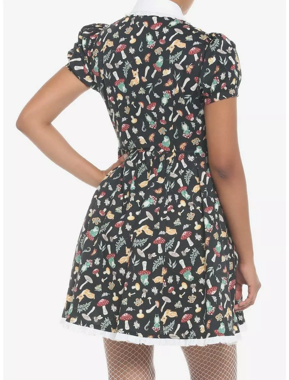 THORN&FABLE Cottage Critters Collar Dress 5 THORN&FABLE Cottage Critters Collar Dress - Image 3