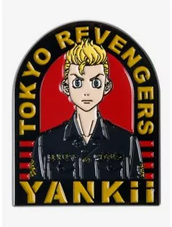 Tokyo Revengers Takemichi Yankii Enamel Pin