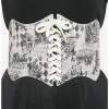 Alice's Adventures In Wonderland Lace-Up Corset