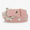 Pink Daisy Grommet Belt -Hoodies And Sweaters Shop 19194523 hi