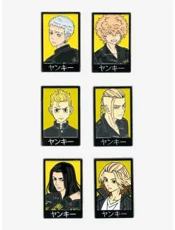 Tokyo Revengers Yellow Blind Box Enamel Pin