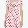 SWEETSOCIETY Strawberry Empire Waist Dress 2 SWEETSOCIETY Strawberry Empire Waist Dress -Hoodies And Sweaters Shop 19374735 hi