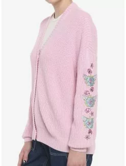 SWEETSOCIETY Sakura Angel Wings Pastel Pink Girls Oversized Cardigan -Hoodies And Sweaters Shop 19385053 av3