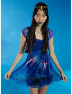 Avatar: The Way Of Water Mesh Dress