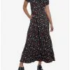 THORN&FABLE Mushrooms Allover Print Empire Waist Maxi Dress -Hoodies And Sweaters Shop 19501862 hi
