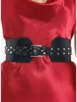 Black Stud Corset Belt