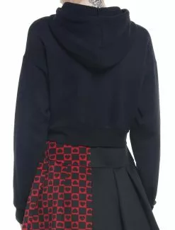 SOCIALCOLLISION Skulls In Love Girls Crop Hoodie -Hoodies And Sweaters Shop 19755197 av2