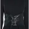 Black Lace-Up Underbust Harness -Hoodies And Sweaters Shop 20035012 hi