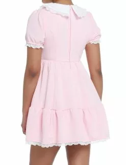 SWEETSOCIETY Sweet Society Pink Collared Dress -Hoodies And Sweaters Shop 20035577 av2