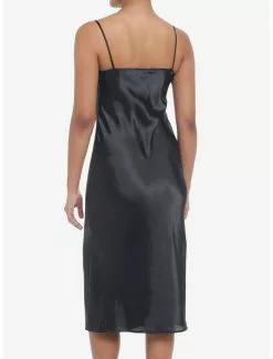 Black Satin Midi Slip Dress 7 Black Satin Midi Slip Dress -Hoodies And Sweaters Shop 20085714 av2