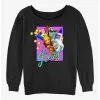 Marvel Guardians Of The Galaxy Rad Groot Girls Slouchy Sweatshirt -Hoodies And Sweaters Shop 20111766 hi