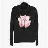 Pokemon Clefairy Cowl Neck Long-Sleeve Top -Hoodies And Sweaters Shop 20296049 hi