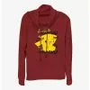 Pokemon Pikachu Cracks A Joke Cowl Neck Long-Sleeve Top 2 Pokemon Pikachu Cracks A Joke Cowl Neck Long-Sleeve Top -Hoodies And Sweaters Shop 20296571 hi