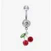 14G Steel Cherry Navel Barbell -Hoodies And Sweaters Shop 20340680 hi