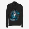 Marvel Venom Tangled Web Cowl Neck Long-Sleeve Top -Hoodies And Sweaters Shop 20792703 hi